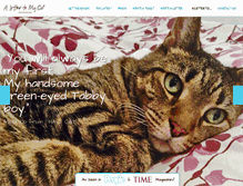 Tablet Screenshot of alettertomycat.com